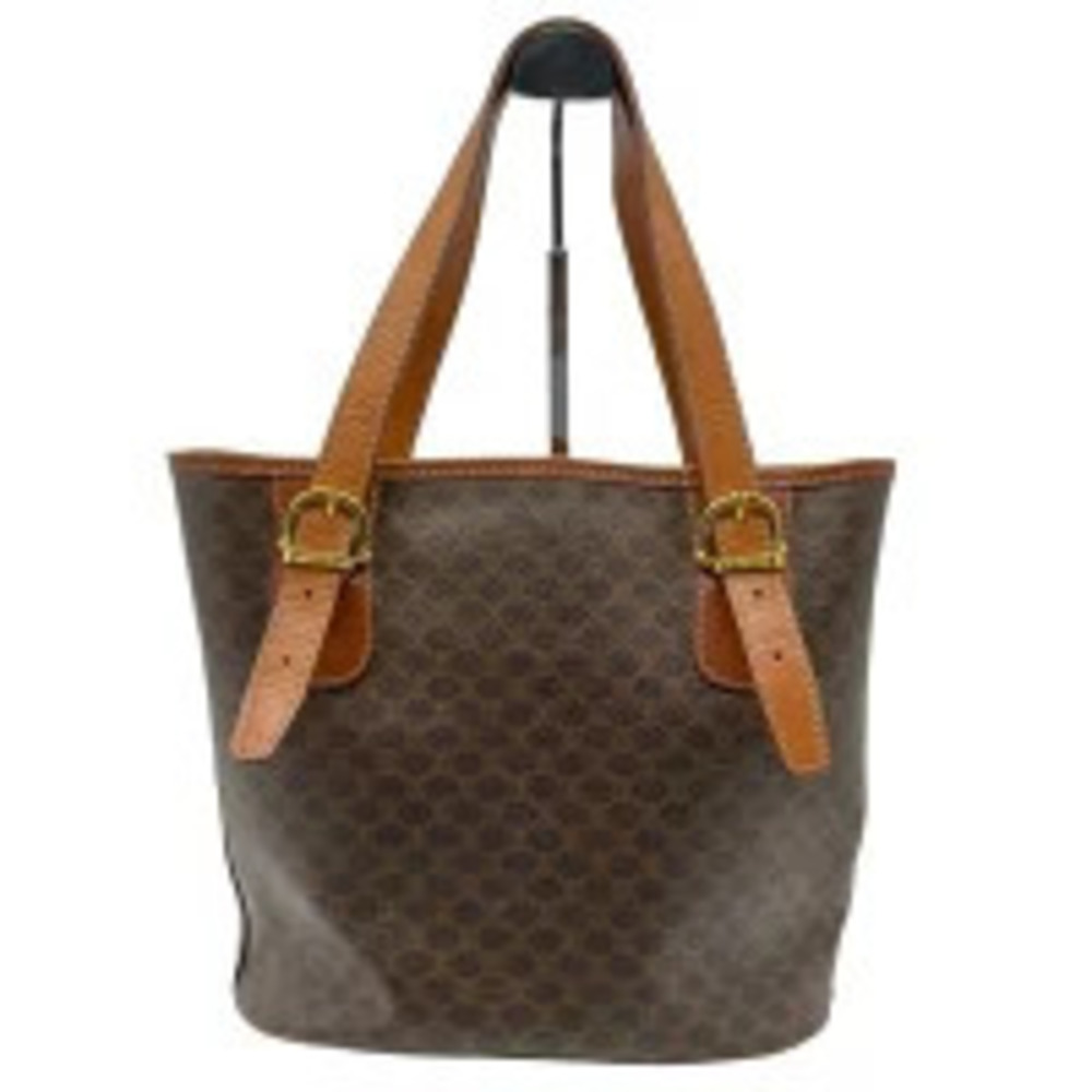 Celine over Bag All Handbag Brown Macadam Tote
